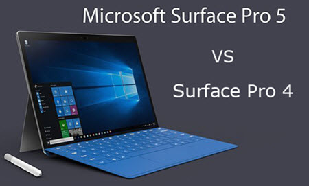 Surface Pro 5とSurface Pro 4の違い