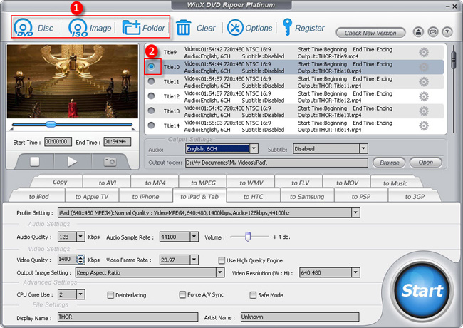 WinX DVD Ripper Platinum