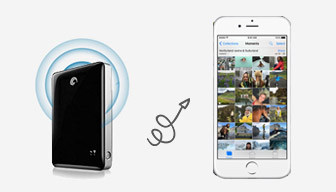 Transfer Photos from External Hard Drive to iPhone via Wi-fi
