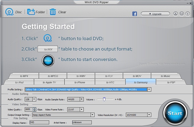 How to Rip DVD to Tablet PC