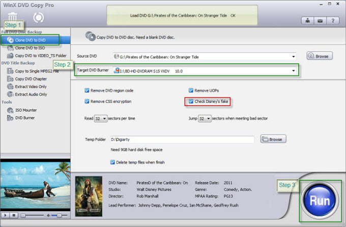 Decrypt DVD Pirates of the Carribean 4 to DVD Decrypt DVD Pirates of the Carribean 4 to DVD