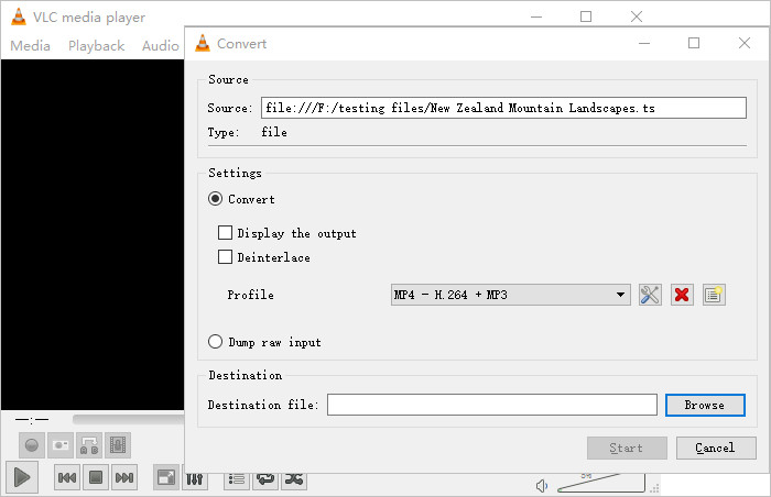 vlc to mp4 converter free