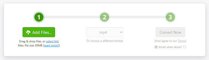 Convert ASF to MP4 online