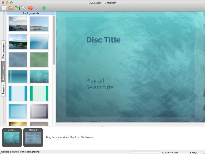 Best free DVD creator for Mac - DVDStyler