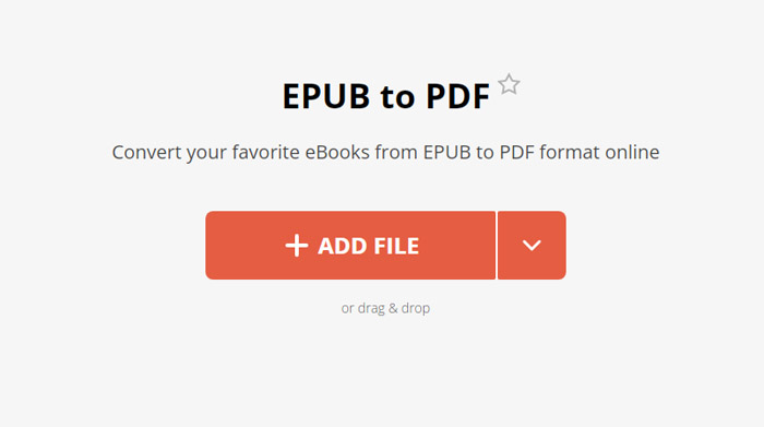 Convert EPUB to PDF Free Online with PDFCandy