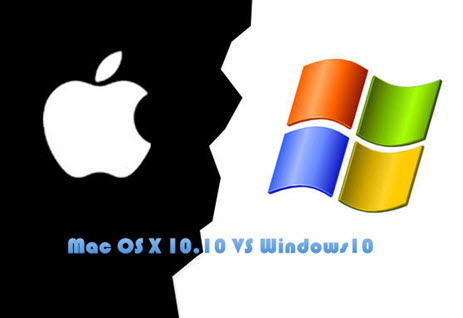 Windows10対Mac OS X 10.10比較