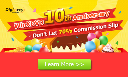 WinXDVD Anniversary Commission Campaign