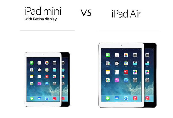 各方面からiPad Air 2とiPad mini 3を比較して、どちらを買おうか決定！