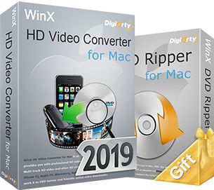 WinX HD Video Converter for Mac kaufen, eins gratis bekommen