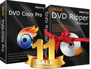 WinX DVD Copy Pro buy one get one free