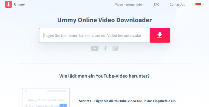 Ummy Online Video Downloader