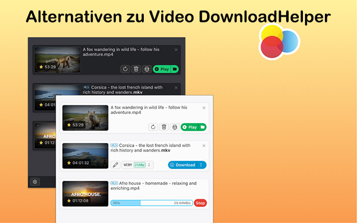 Video-DownloadHelper-Alternativen