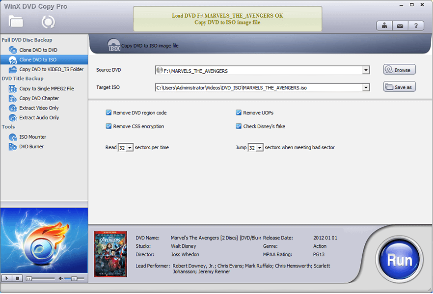Winx dvd copy pro v3.4.7 multilanguage with key tordigger