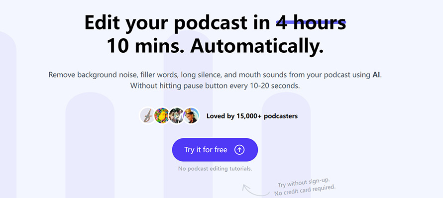 �����m�C�Y�����T�C�g�E�ACleanvoice AI