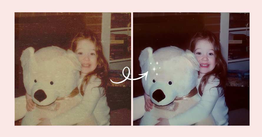 �F�򂹂��ʐ^�𕜌�����