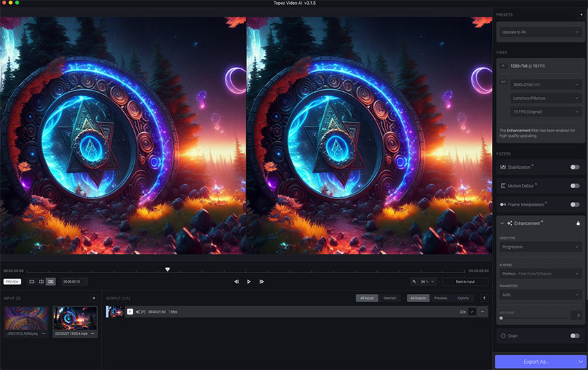 Topaz Video Enhance AI