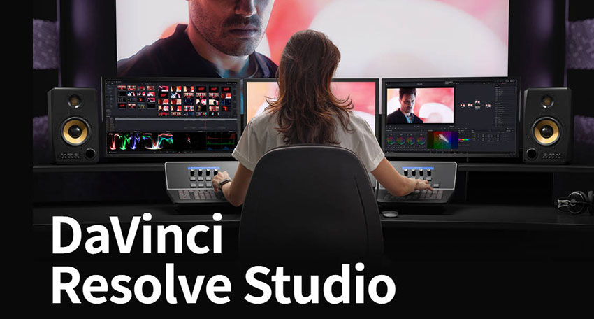 ����m�C�Y�����\�t�g�FDaVinci Resolve Studio