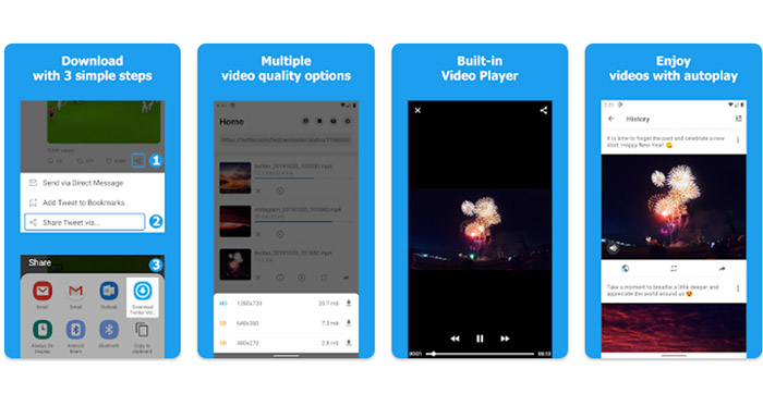 descargar video de Twitter en Android