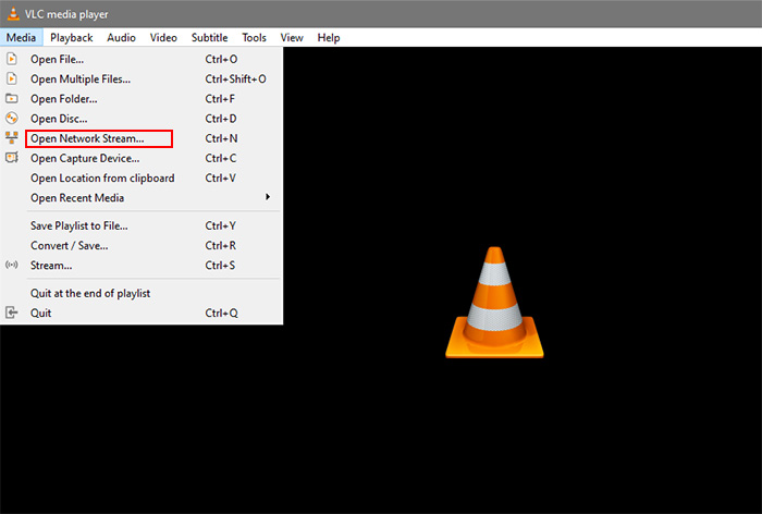 Descargar video de YouTube con VLC Paso 2