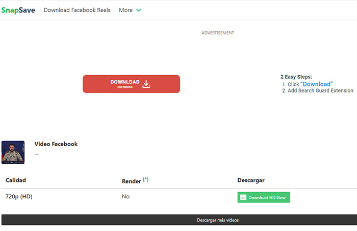 Cómo descargar un video de Facebook Online