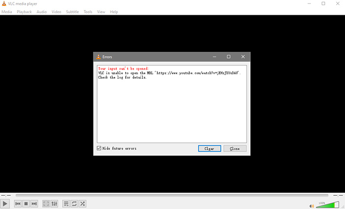 Descargar video de YouTube con VLC
