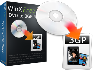 WinX Free DVD to 3GP Ripper