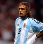 World Cup Top Goal Scorer - Gabriel Batistuta