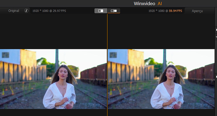 Winxvideo AI Interpolation d'Images