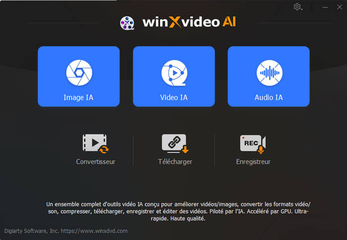 Add Video to Winxvideo AI