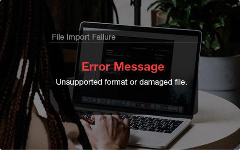 File import failure
