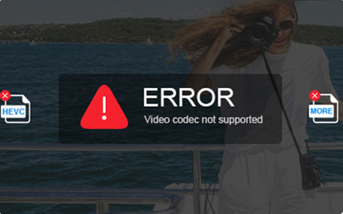 Video codec not supported