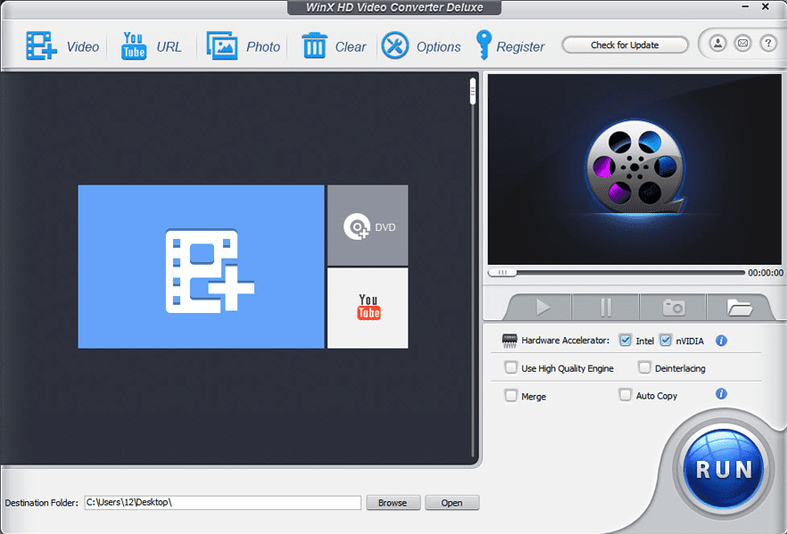 Convert Media Files to MP3 MP4 AVI in HD