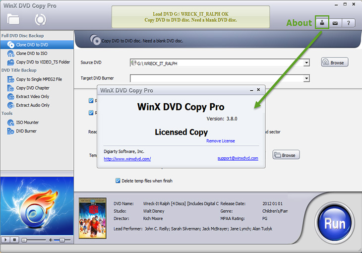 WinX DVD Copy Pro 4 Full Version + Crack / Keygen - Guru99crack