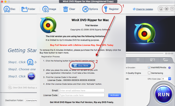 Perseo pedir Colonial WinX DVD Ripper for Mac Tutorial & User Guide - How to Rip DVDs on Mac