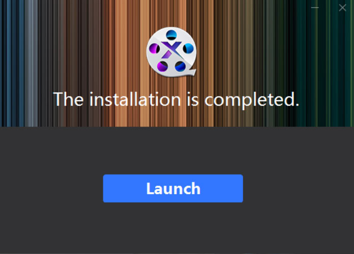 Start Winxvideo AI - finish installation