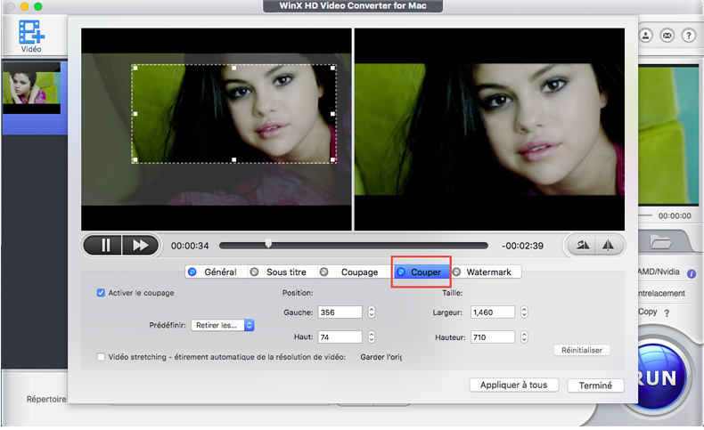 WinX HD Video Converter for Mac User Guide