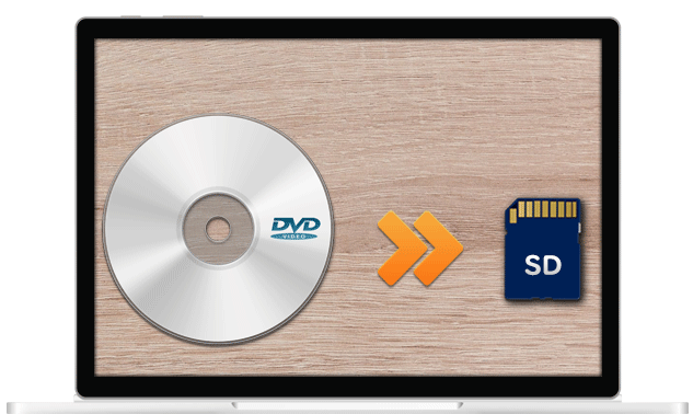DVDをSDカードにコピーする方法