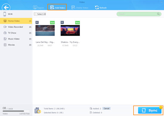 How to Add Videos to iPhone with WinX MediaTrans