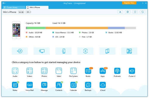 AnyTrans – All-in-one iOS Media Manager