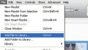 add MP4 file to iTunes