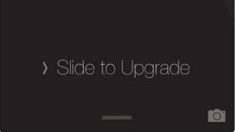 iOS 10 update problem - slide to upgrade