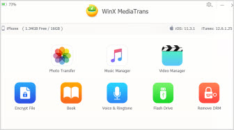 iPhone File Transfer Tool - WinX MediaTrans