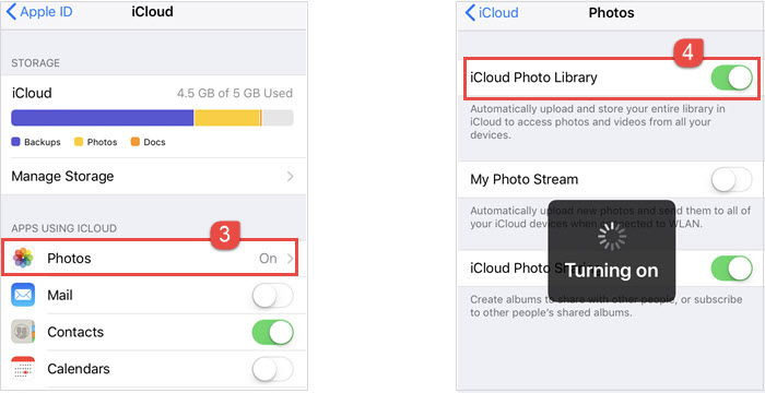 view iPhone Photos on PC with iCloud