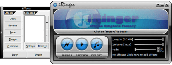 Top free iPhone ringtone maker - iRinger