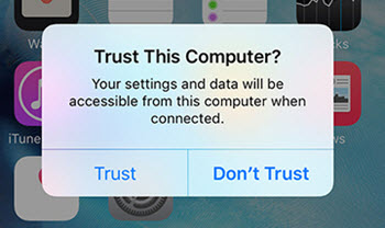 iphone pc transfer trust file windows