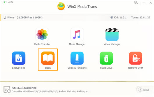 transferring audiobook to iPhone from PC