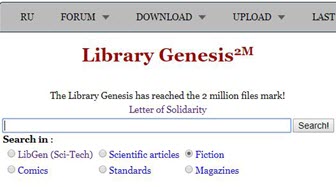 Top 10 Free eBooks Download Sites - Library Genesis