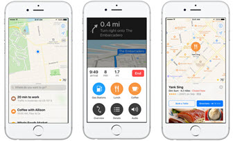 iOS 10 vs iOS 9: Maps 