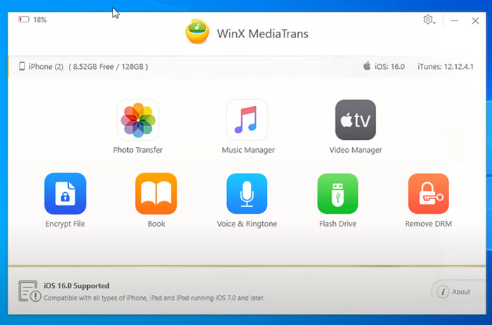Fix iTunes Keeps Crashing with WinX MediaTrans