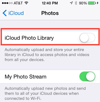 How to Turn on iCloud Photo Library on iDevice